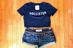 blue, hollister, jeans, shorts - inspiring picture on Favim.com on @weheartit.com - weheartit.com/entry/61678700