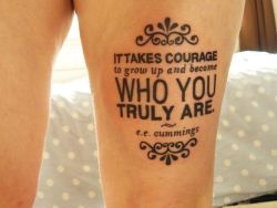 typostrate:  Typography Tattoos 3  The last