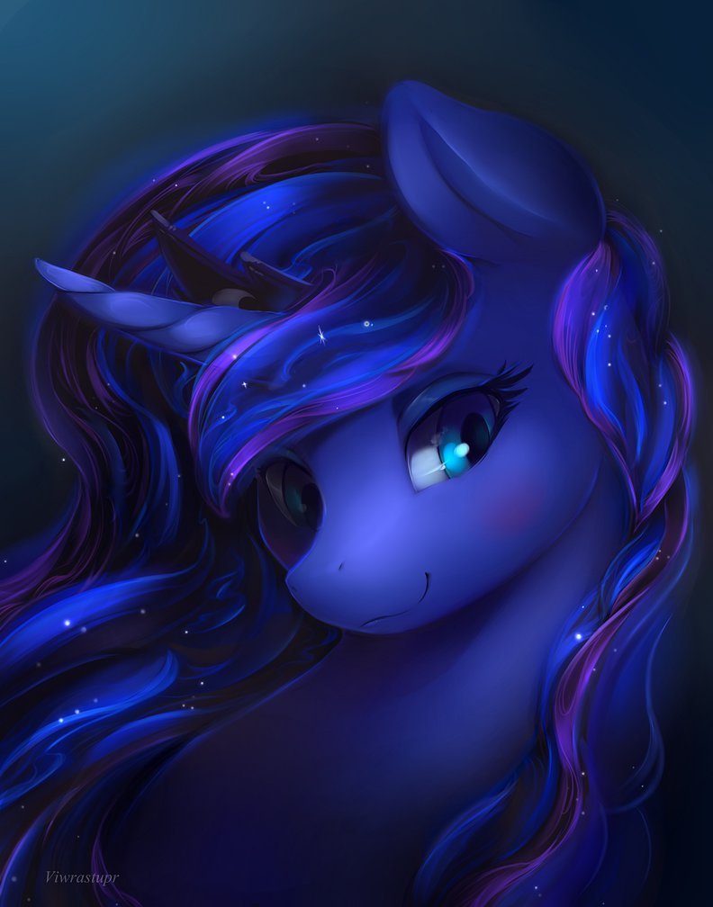wolvafterlight:Luna - Official Royal Portrait by viwrastupr 