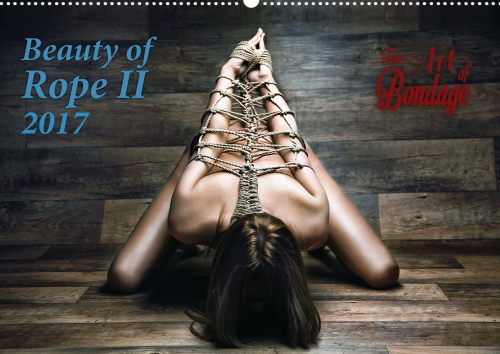 Calendar 2017 - Beauty of Rope II - Fine Art of Bondage One of the images of this stunnning calendar