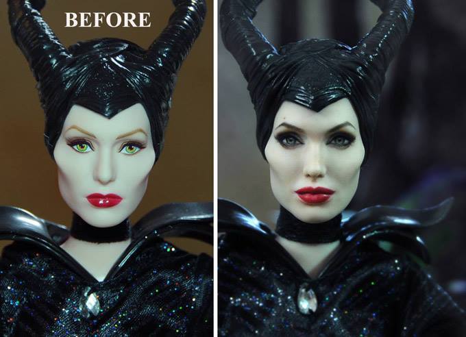 wheredidcamillego:  “Filipino artist Noel Cruz transforms mass-produced dolls to