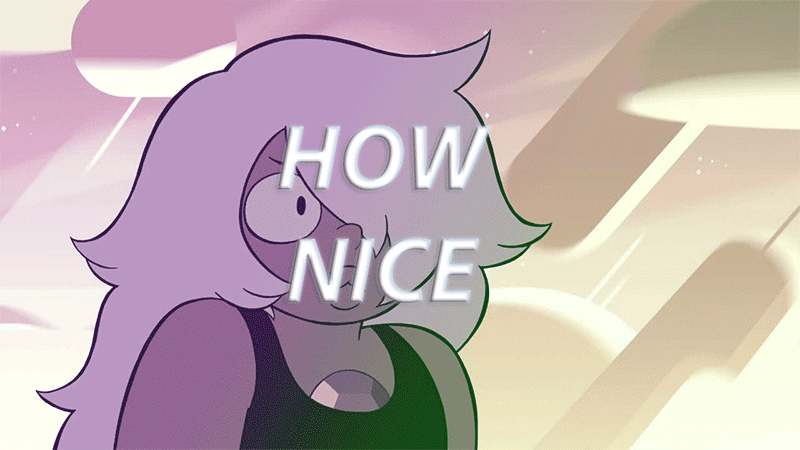 smolpurplestar:  just like your mother…   thank you steven ^ ^ &lt;3 &lt;3