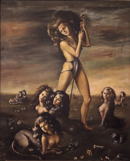 The Shepherdess of the Sphinxes by Leonor Fini (1941)