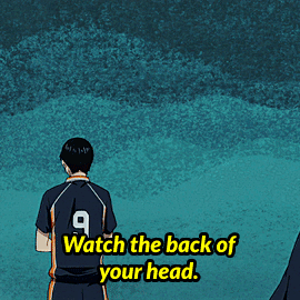 Hinata Scared Of Kageyamas Serves