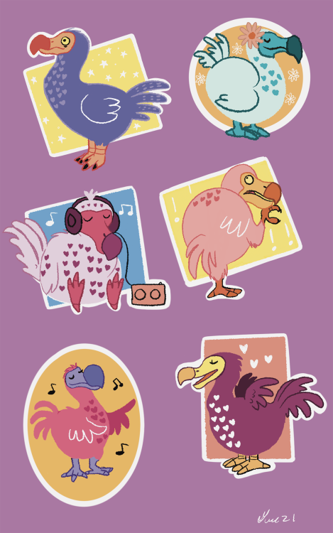 geetimesthree:some fun dodo designs!  
