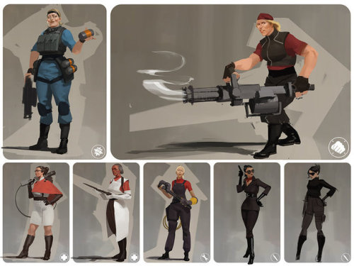 kritzkast: Female Team Fortress 2 Classes porn pictures