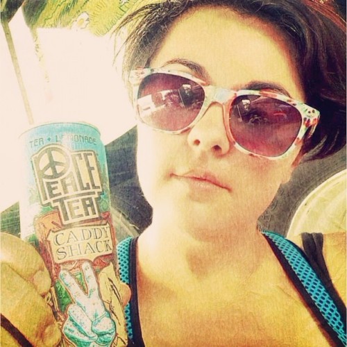 It’s SO HAWT in St Pete today! Peace Tea is saving my life right now. :) (at Vinoy Park, St. Petersburg)