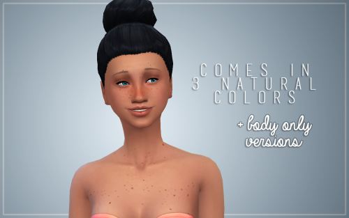 polygondolls: these stunningly beautiful freckles are from this skin detail, which i’ve extrac