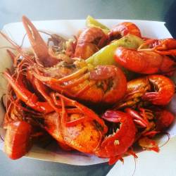 Can I please just eat my weight in crawfish? #neworleans #mardigras #nola #mardigras2016 #foodie #foodporn #foodgram #foodstagram #eating #omnomnom #lunch #food #foodfetish #frenchmarket #crawfish #crawfishboil #crawdad #shellfish #FrenchQuarter