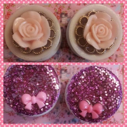 my new reversible plugs from www.cupcakesandtulle.tumblr.com and on instagram cupcakesandtulle :-) h