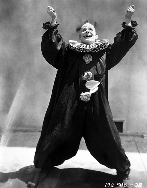unexplained-events:Lon Chaney as Tito in Laugh, Clown, Laugh (1928)
