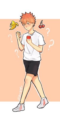 kabokki:    Hinata chose the banana or cherry