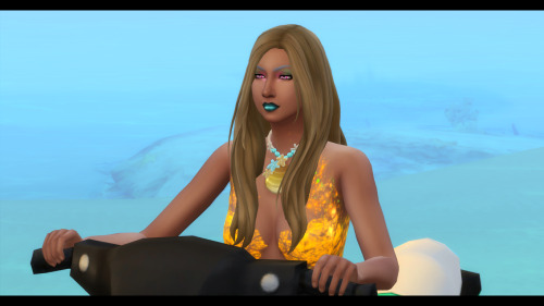 Deep Sea Mermaid Top Sims4 CC