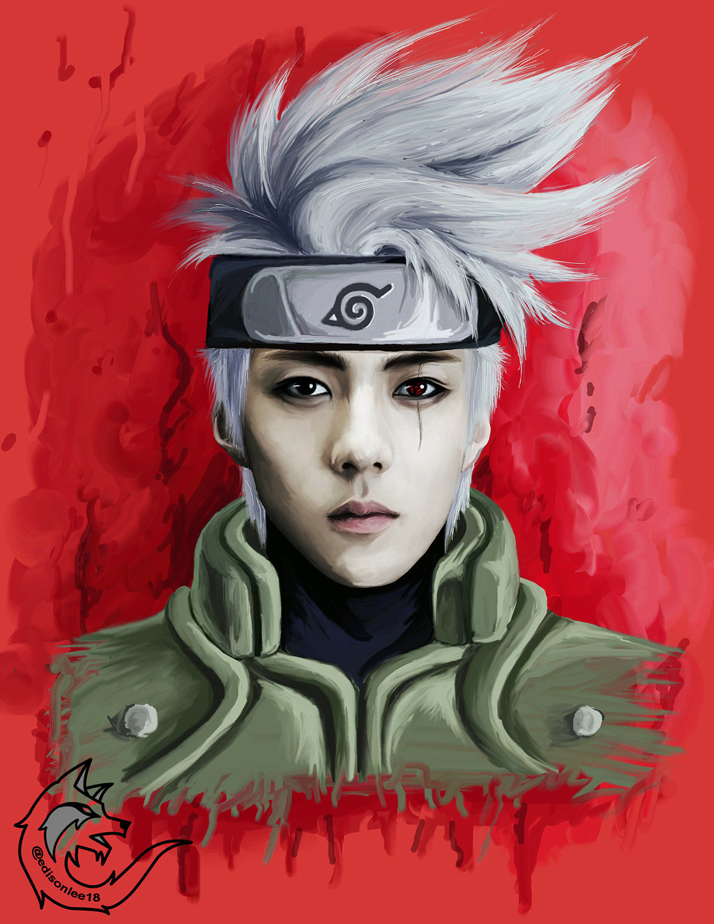 malsseongbeef:  EXO Sehun as Sir Kakashi by ~Edisonlee18 
