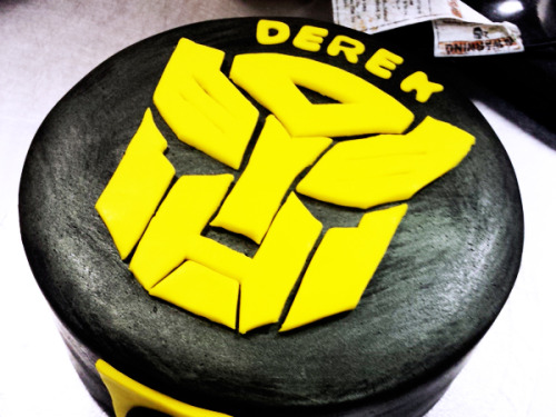 Transformers Cake