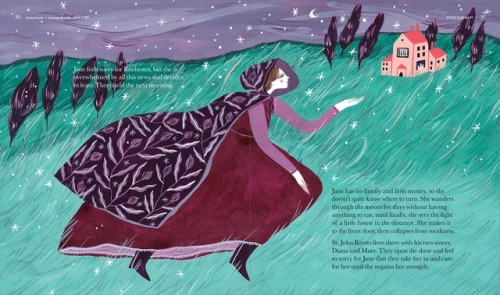 mmepastel: Oh la jolie version vulgarisée de Jane Eyre… illustrée par Madalina 