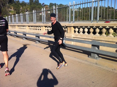 joeyjoemcintyre: Mile 9 in Pasadena today.