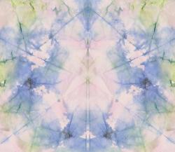 brookescreativecorner:  Tie dye on paper! How to: Use greace proof paper. Soak slightly. Fold into different directions. Dip corners in different colour food dye. Takes one-two days to dry. 