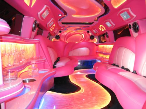 postvespertine:Limo interiors by LA Custom Coach Inc.No sir, that is an indoor blacklight mini-golf 