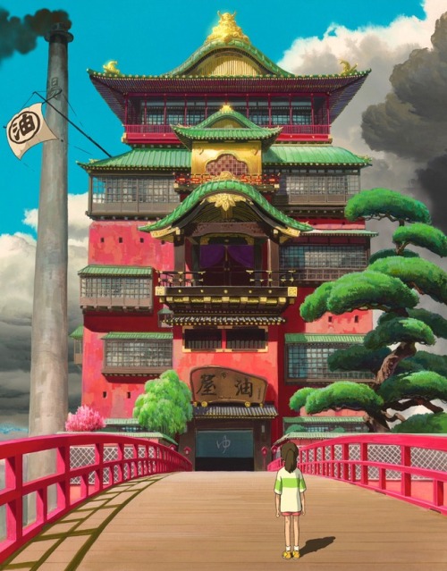 ghibli-collector:Spirited Away In Pan Shots - Dir. Hayao Miyazaki (2001)