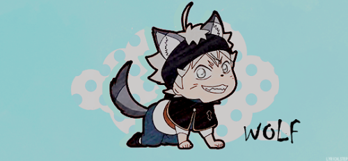 Magic to these hands Asta as cute animals Magic to these hands Asta as cute animals