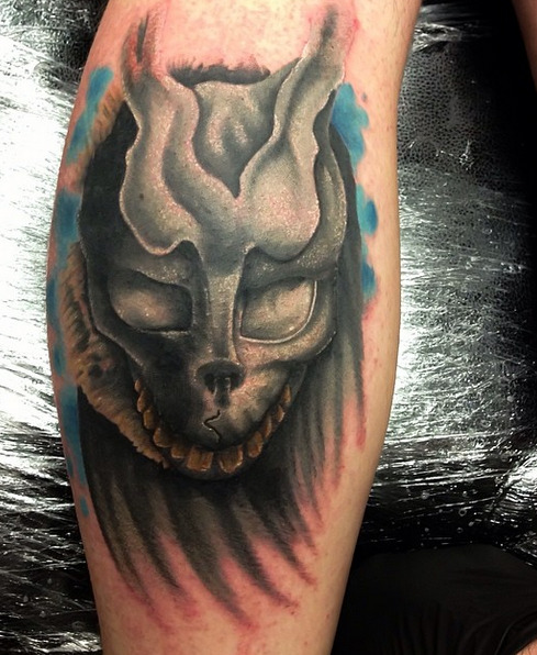 Frank the Rabbit Donnie Darko Sleeve done by Alex Bonebrake Independent  Tattoo Company St Joseph MO  Imgur