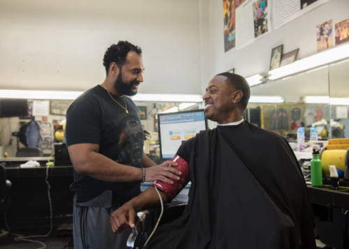 goodblacknews:(via Hypertension Study Based in African-American Barbershops Honored By Clinical Rese