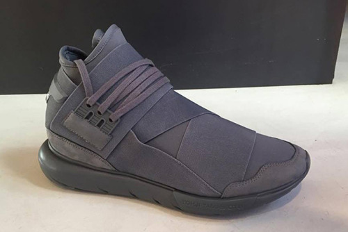 ADIDAS Y-3 QASA HI (DARK GREY) via Sneaker FreakerMore sneakers here.