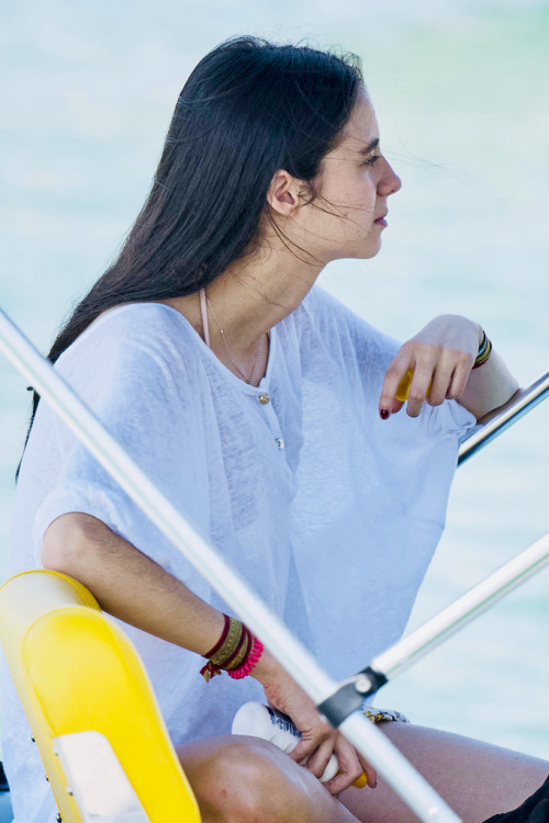 29 July 2018 | Victoria de Marichalar is seen during the 37th Copa del Rey Mapfre Sailing Cup at the