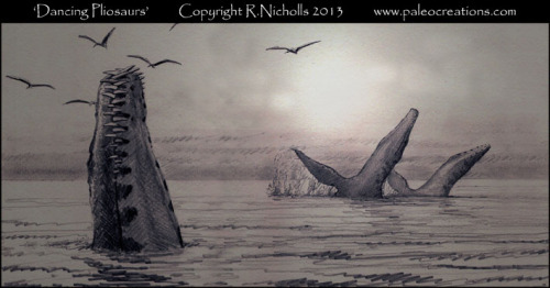 Pliosaurs by Robert Nicholls | Follow on Tumblr.1· Escaping the Odds     (Leic