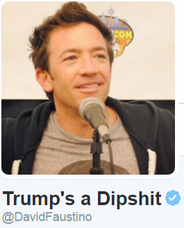 equalistmako:  David Faustino just changed his name on Twitter and I almost choked
