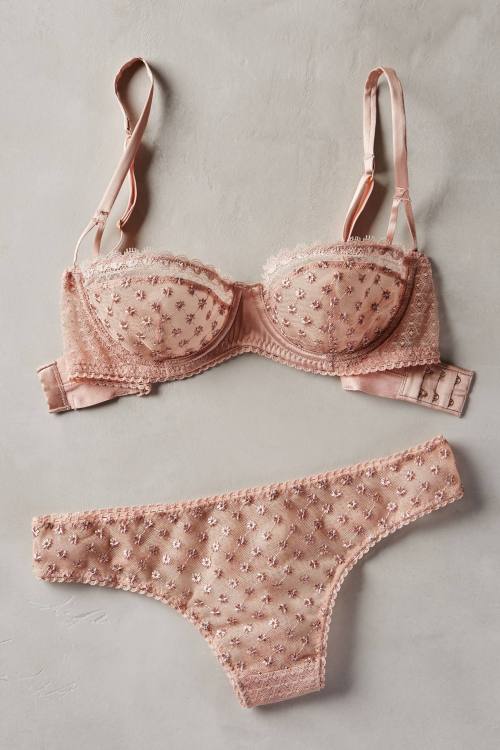 exclusivelyselectedlingerie:  thelingerieaddict:  Stella McCartney Evangeline Bra Set  <3  Want!