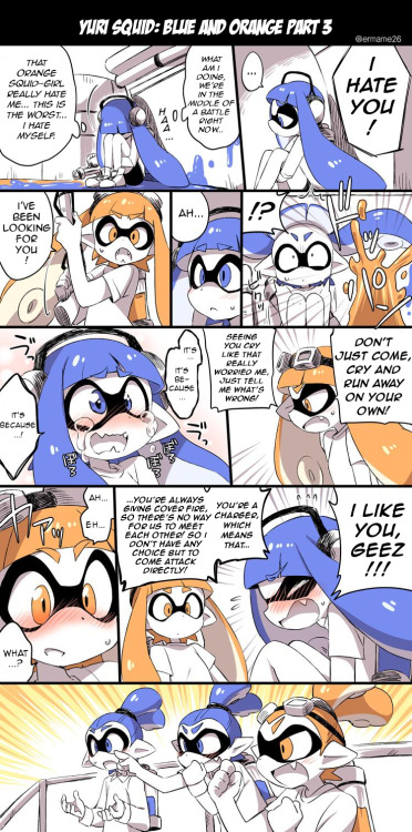 freyjagoddessofshipping: the complete second saga of gay squid by eromame  translated by an anonymous individual Tumblr Porn