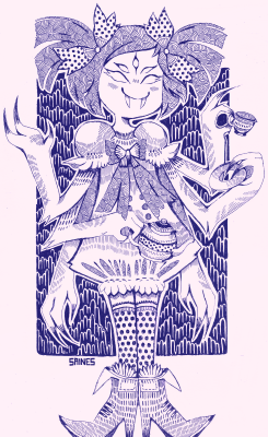 Saines:  Inktober Muffet 