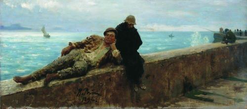 Tramps. Homeless., 1894, Ilya Repinhttps://www.wikiart.org/en/ilya-repin/tramps-homeless-1894