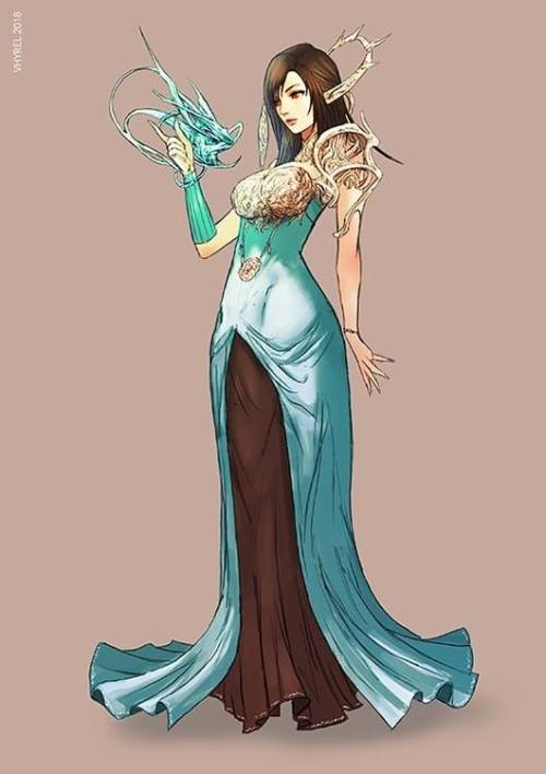 Final Fantasy Heroines Cetra Style by Vhyrel