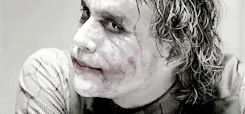 palpattine:  “He knows he’s crazy, most of the villains in comics who are insane have no idea they are. But The Joker is aware of it, and he loves it. He loves the concept that he is chaos to Batman’s logic and order.” 