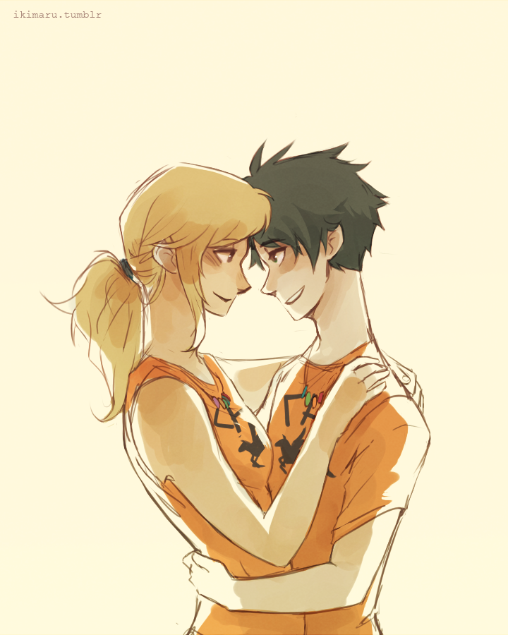 hhh people asked if I could draw some Percabeth :&rsquo;))