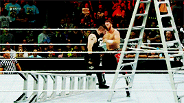 phantomshaman:  mithen-gifs-wrestling:  “When you’re taking spots that are obviously