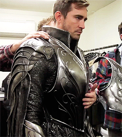 rogers:  Lee Pace being fitted for Thranduil’s