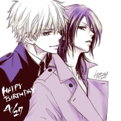 maidsama-hirofujiwara:✿Takumi and Misaki✿ Takumi’s Birthday (Full view) Source: Twitter 