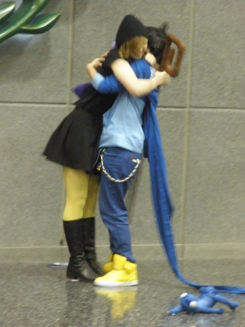 Some highlights from ACEN 2013! :DI&rsquo;m the corset Eclectica!Jade, the Rose posing with Roxy, an