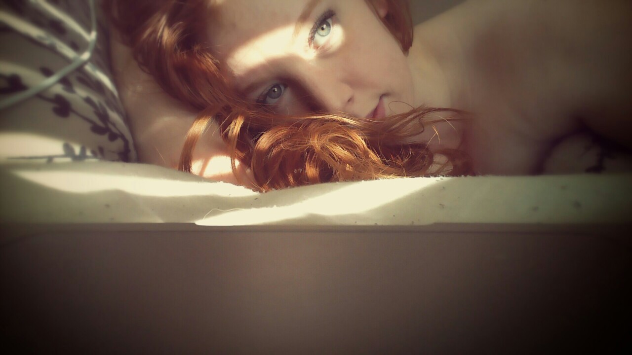 sunlitslut:  I wasn’t going to come out for topless tuesday but I took these while