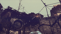 radroache:  The city of Megaton has been built in a steep-walled crater around an