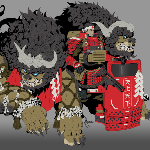 #ShikigamiKomainu - Yojimbo. Yojimbo, bodyguards, guard the temple they are assigned to and the nume