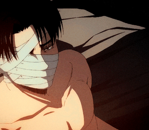 tohmura: shirtless levi gifs (for research purposes)