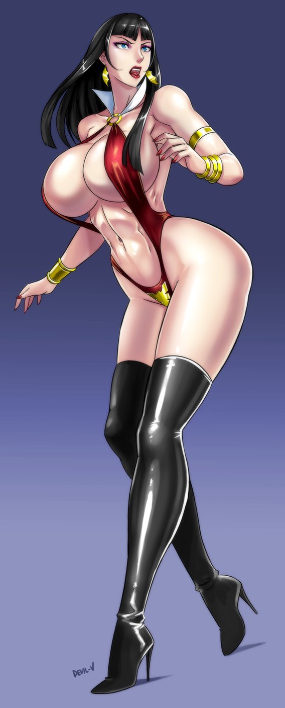 randomreduxsmut: Vampirella by Devil-V  &lt; |D’‘‘