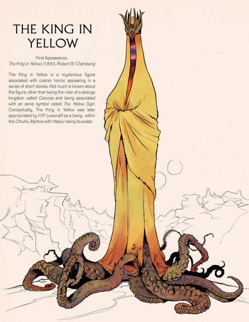 nathanandersonart:The King in Yellow. 
