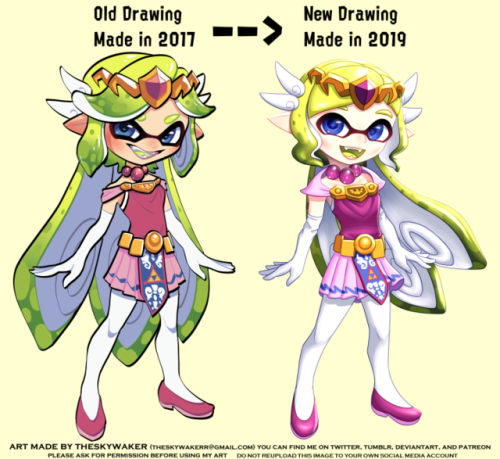 theskywaker:2 years ago, i posted my most popular idea; amiibo costumes for splatoon 2. today, i red