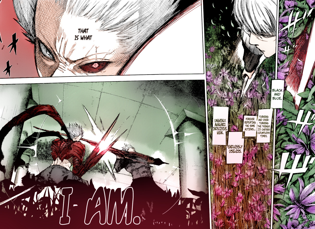 TG:re Chapter 76. Kaneki VS Arima Coloured